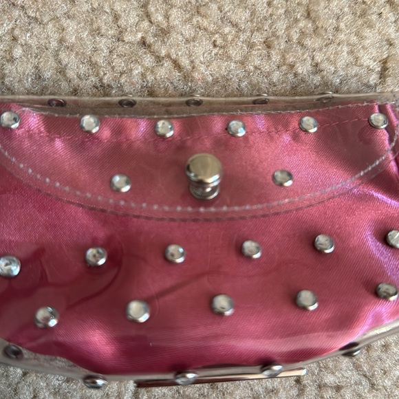 VICTORIA’S SECRET - Coin/Wallet Wristlet with Studs - Picture 4 of 10